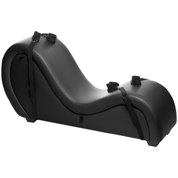 Master Series Black Chaise Longue