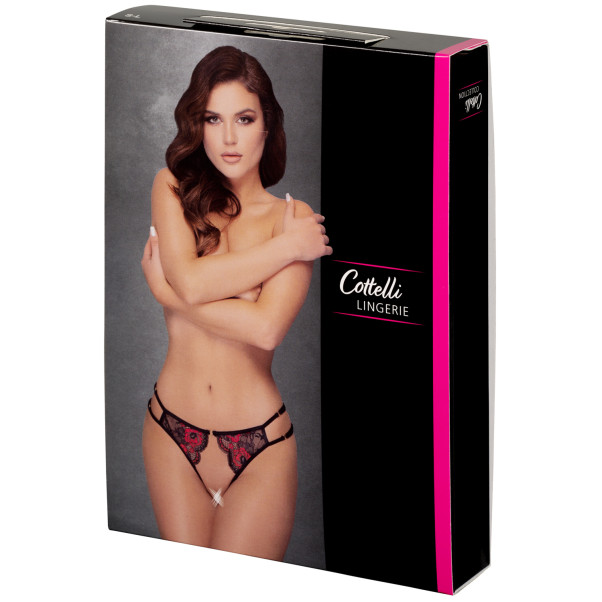 Cottelli Kruisloze Slip met Kant