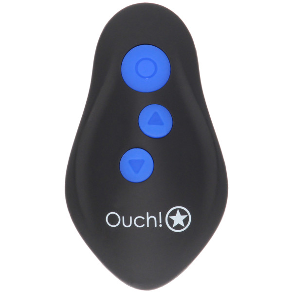 Ouch! Electro en Vibrerende Buttplug met Penisring