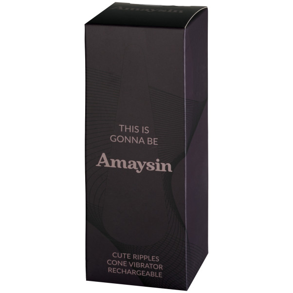 Amaysin Cute Ripples Cone Oplaadbare Vibrator