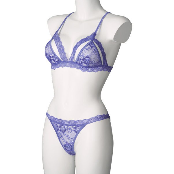 NORTIE Heather Purple BH en Kruisloos Slipje Set