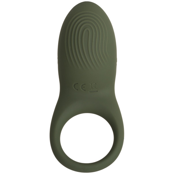 Sinful Love Buzz Army Green Vibrerende Cockring met Afstandsbediening