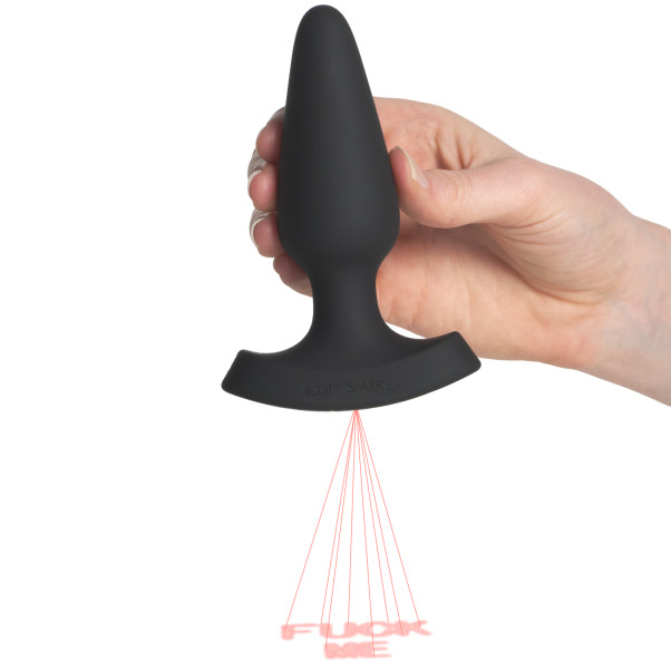 Booty Sparks Laser Series Fuck Me Medium Buttplug met Afstandsbediening