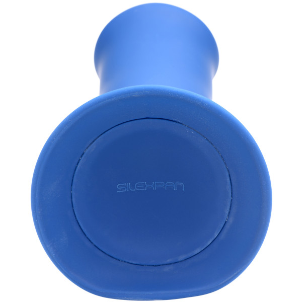 Squeeze-It Squeezable Blue Dildo met Zuignap 18,5 cm