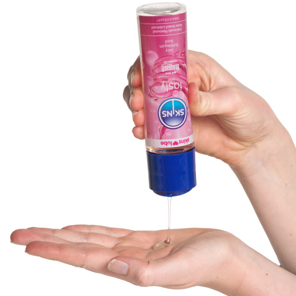 Skins Juicy Bubblegum Burst Glijmiddel op Waterbasis 130 ml