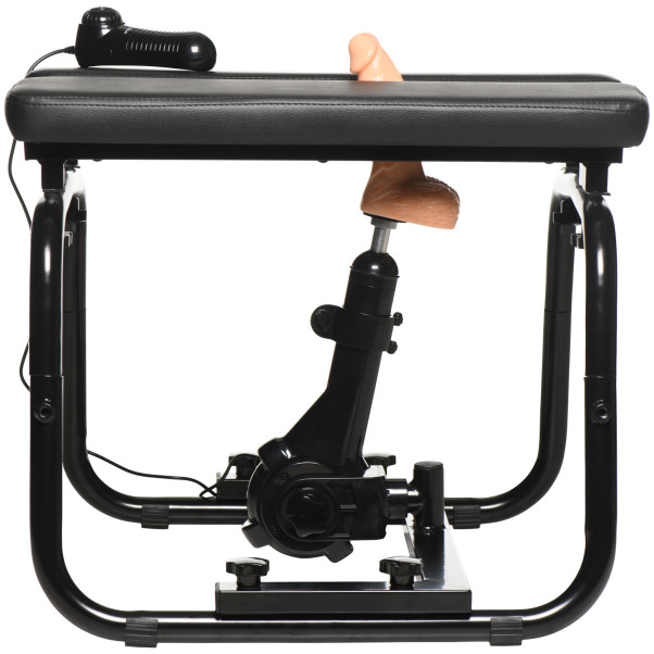 LoveBotz Banging Bench Deluxe met Sex Machine