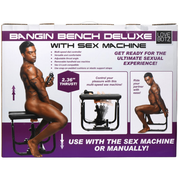 LoveBotz Banging Bench Deluxe met Sex Machine