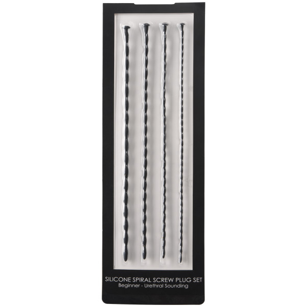 Ouch! Siliconen Sound Spiral Schroeven Dilator Set