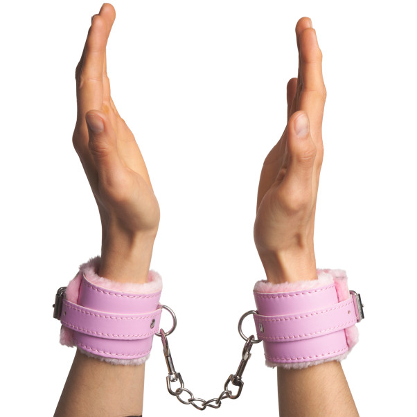 baseks Pink Fluffy Beginners Bondage Set