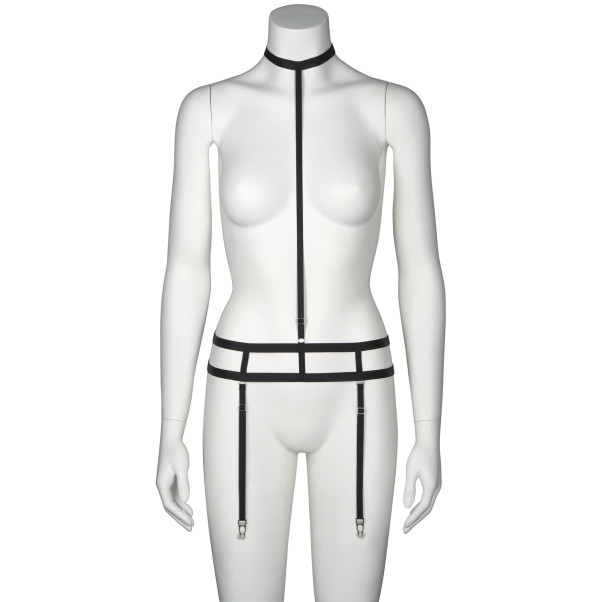 NORTIE Choker Harnas met Jarretels