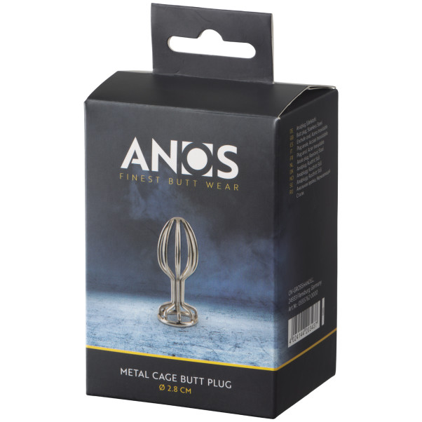 Anos Metalen Kooi Buttplug