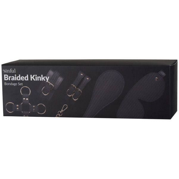 Sinful Kinky Gevlochten Bondage Set