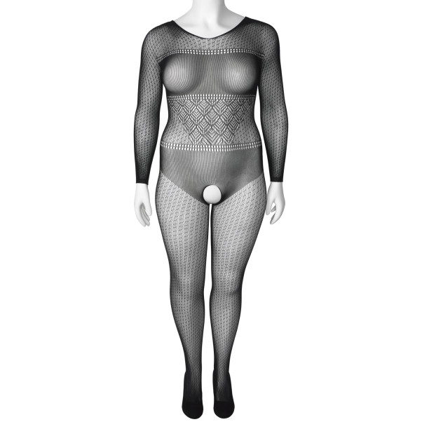 NORTIE Aniseed Kruisloze Catsuit Plus Size