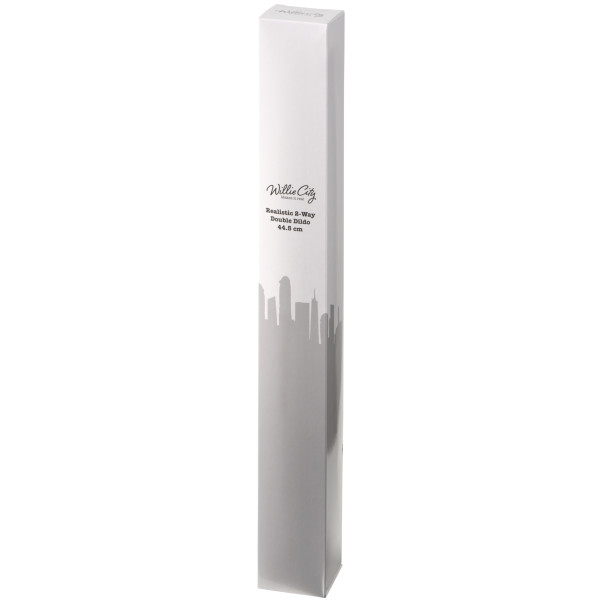 Willie City 2-Way Realistische Dubbele Dildo 43 cm