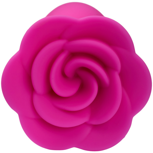 baseks Pink Rose Siliconen Buttplug