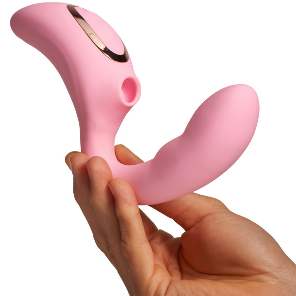 Tracy's Dog Gamma Clitoris Zuigende Vibrator