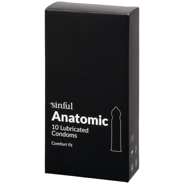 Sinful Anatomic Condooms, 10 stuks
