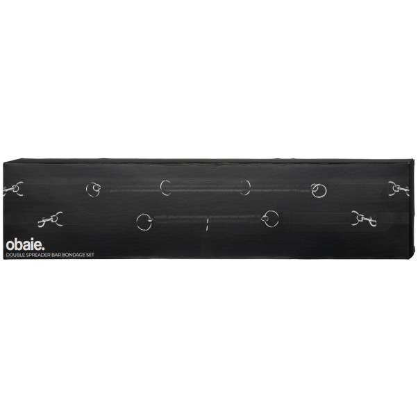 obaie Double Spreader Bar Bondage Set