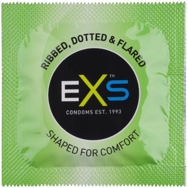 EXS Ribbed and Dotted Condooms 48 stuks