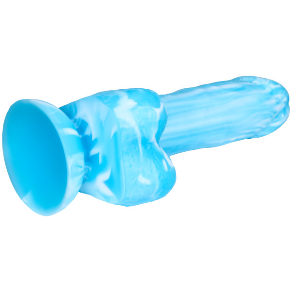 baseks Glow in the Dark Blue Sky Realistische Dildo 20,5 cm
