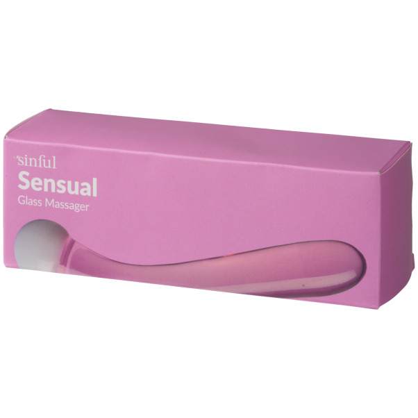 Sinful Sensual Massager Glazen Dildo