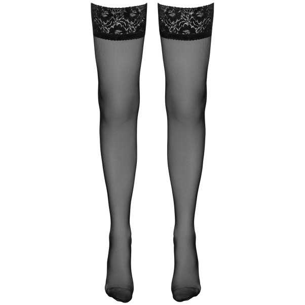 Cottelli Black Kousen met Achternaad