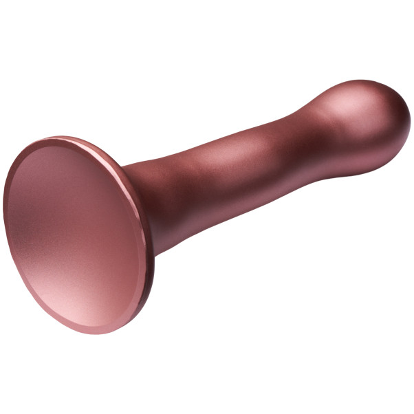 Ouch! Ultra Soft Siliconen Curvy G-Spot Dildo met Zuignap 17 cm