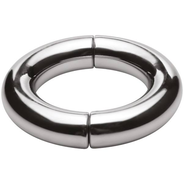 Master Series Mega Magnetize Roestvrijstalen Magnetische Cockring