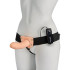 Fetish Fantasy Hollow Strap-on Vibrator Lichte Huid 20 cm