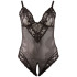 Cottelli Kruisloze Kanten Bodystocking Plus Size