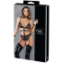 Cottelli Bondage Kruisloze Teddy met Boeien
