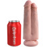 King Cock Two Cocks One Hole Dubbele Dildo 21 cm