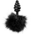 Tailz Black Bunny Tail Buttplug