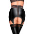 Noir Handmade Power Wetlook Jarretelgordel