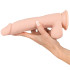 Nature Skin Buigbare Dildo 24 cm