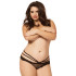 Seven 'til Midnight Laila Slipje met Open Kruis Plus Size