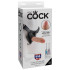 King Cock Harnas met Onbesneden Dildo 21 cm