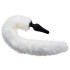Tailz White Fox Tail Buttplug en Oren