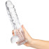 Willie City Classic Clear Realistische Dildo met Zuignap 24,5 cm.