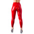 Late X Latex Legging Rood