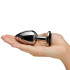 Sinful Black Jewel Metalen Buttplug Large