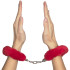 baseks Pluche Red Handboeien