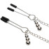 Fifty Shades Of Grey 'Play Nice' Satijnen Halsband en Tepelklemmen