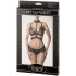 Grey Velvet Sexy Neckholder Lace Bra Set