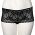 NORTIE Gunilla Black Kanten Kruisloze Hipster Plus Size