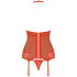 Obsessive Rode Corsage-set