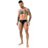 Svenjoyment Wetlook Jock met Handboeien