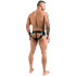 Svenjoyment Wetlook Jock met Handboeien