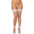 Dreamgirl Visnet Hold-Up Kousen Plus Size