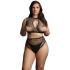 Le Désir Visnet Key-Hole Beha Set Plus Size